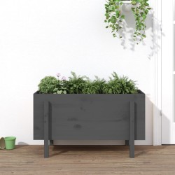 Hochbeet Grau 101x50x57 cm...