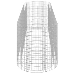 Gabionen-Hochbeet Verzinktes Eisen 400x100x100 cm