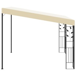 Wand-Pavillon 3x3x2,5 m Cremeweiß