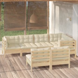 7-tlg. Garten-Lounge-Set...