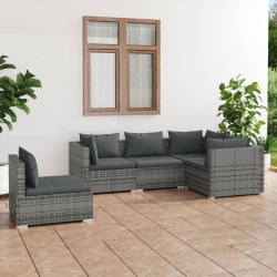 5-tlg. Garten-Lounge-Set...