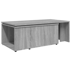 Couchtisch Grau Sonoma 150x50x35 cm Holzwerkstoff