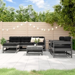 7-tlg. Garten-Lounge-Set...