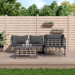 5-tlg. Garten-Lounge-Set...