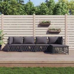 5-tlg. Garten-Lounge-Set...