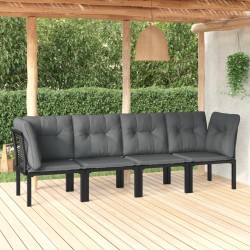 4-tlg. Garten-Lounge-Set...