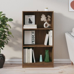 Bücherregal Braun Eiche 60x24x109 cm Holzwerkstoff