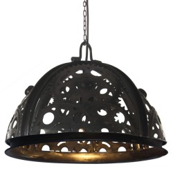 Deckenlampe Industriestil Kettenrad-Design 45 cm E27