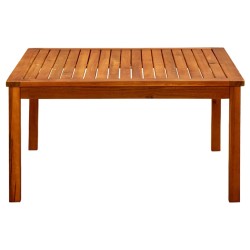 Garten-Couchtisch 85x85x45 cm Massivholz Akazie