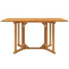 Garten-Klapptisch Butterfly 150x90x75 cm Massivholz Teak