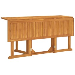 Garten-Klapptisch Butterfly 150x90x75 cm Massivholz Teak