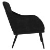 Sessel Schwarz 63x76x80 cm Samt