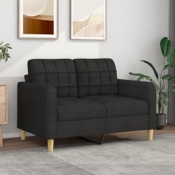 2-Sitzer-Sofa Schwarz 120...