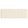 Sonnenliegen-Auflage Creme 180x60x3 cm Oxford-Gewebe