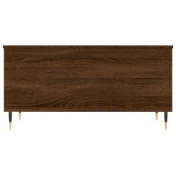 Couchtisch Braun Eichen-Optik 90x44,5x45 cm Holzwerkstoff