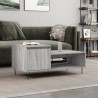 Couchtisch Grau Sonoma 100x50x45 cm Holzwerkstoff