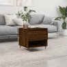 Couchtisch Braun Eichen-Optik 50x46x50 cm Holzwerkstoff