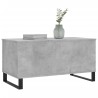 Couchtisch Betongrau 90x44,5x45 cm Holzwerkstoff