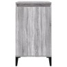 Nachttische 2 Stk. Grau Sonoma 40x35x70 cm Holzwerkstoff