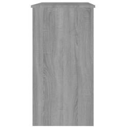 Schreibtisch Grau Sonoma 80x40x75 cm Holzwerkstoff