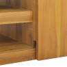 Wand-Badschrank 90x40x30 cm Massivholz Teak