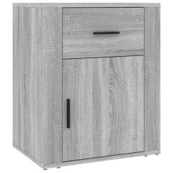 Nachttisch Grau Sonoma 50x36x60 cm Holzwerkstoff