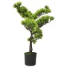 Künstlicher Bonsai Pinus mit Topf 60 cm Grün