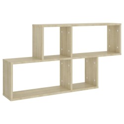 Wandregal Sonoma-Eiche 100x18x53 cm Holzwerkstoff