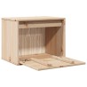 Wandschrank 45x30x35 cm Massivholz Kiefer