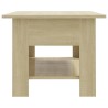 Couchtisch Sonoma-Eiche 102x55x42 cm Holzwerkstoff