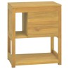 Badschrank 60x40x75 cm Massivholz Teak