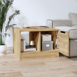 Couchtisch Sonoma-Eiche 50x50x36 cm Holzwerkstoff