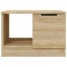 Couchtisch Sonoma-Eiche 50x50x36 cm Holzwerkstoff