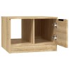 Couchtisch Sonoma-Eiche 50x50x36 cm Holzwerkstoff