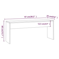 3-tlg. Essgruppe Betongrau Holzwerkstoff