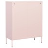 Lagerschrank Rosa 80x35x101,5 cm Stahl