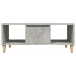 Couchtisch Betongrau 90x50x36,5 cm Holzwerkstoff