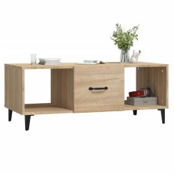 Couchtisch Sonoma-Eiche 102x50x40 cm Holzwerkstoff