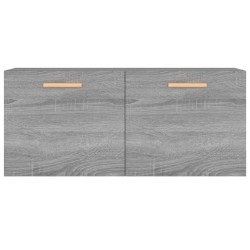 Wandschrank Grau Sonoma 80x35x36,5 cm Holzwerkstoff