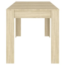 Esstisch Sonoma-Eiche 140x74,5x76 cm Holzwerkstoff