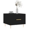 Couchtische 2 Stk. Schwarz 50x50x40 cm Holzwerkstoff