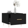 Couchtische 2 Stk. Schwarz 50x50x40 cm Holzwerkstoff