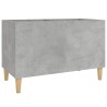 Plattenschrank Betongrau 74,5x38x48 cm Holzwerkstoff