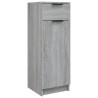 Badschrank Grau Sonoma 32x34x90 cm Holzwerkstoff