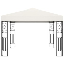 Pavillon 3×3 m Creme Stoff