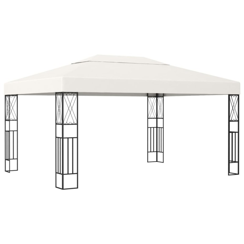 Pavillon 3×4 m Creme Stoff