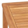 Garten-Esstisch 140x80x77 cm Massivholz Teak