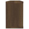 Würfelregale 6 Stk. Braun Eichen-Optik 60x15x23cm Holzwerkstoff