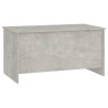 Couchtisch Betongrau 102x55,5x52,5 cm Holzwerkstoff