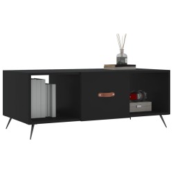 Couchtisch Schwarz 102x50x40 cm Holzwerkstoff